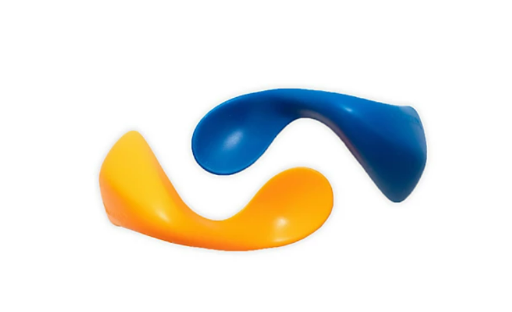 Buy Kizingo Right-Handed Curved Baby Spoons for Baby-Led Weaning